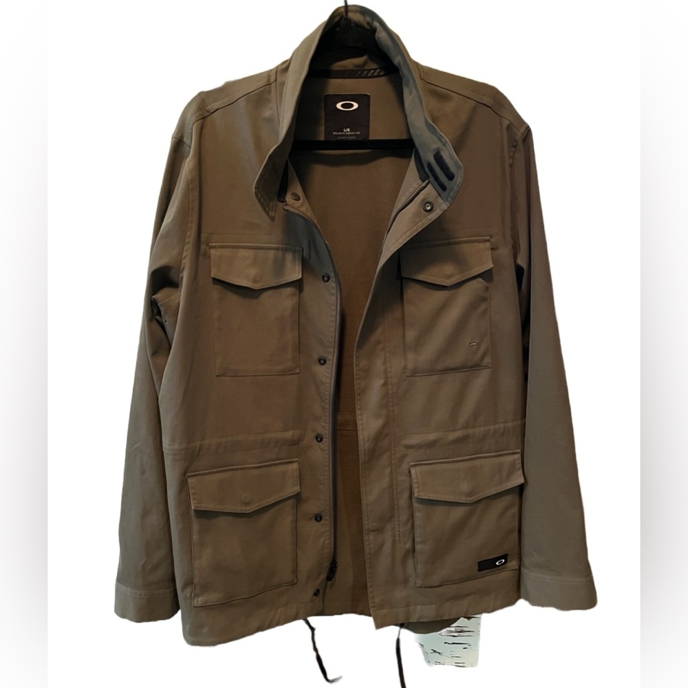 Oakley Olive Green Men's Jacket. Lightweight size large. - Picture 2 of 4